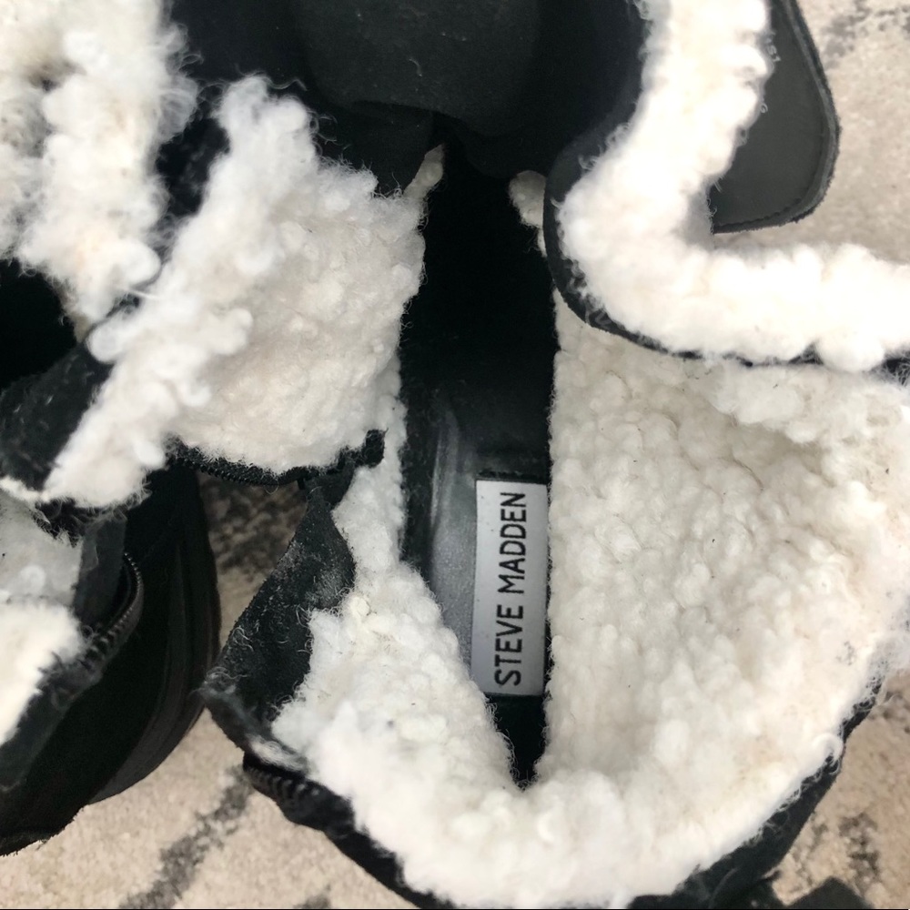 ❌SOLD❌ NEW Steve Madden Shearling Boots - Picture 6 of 8